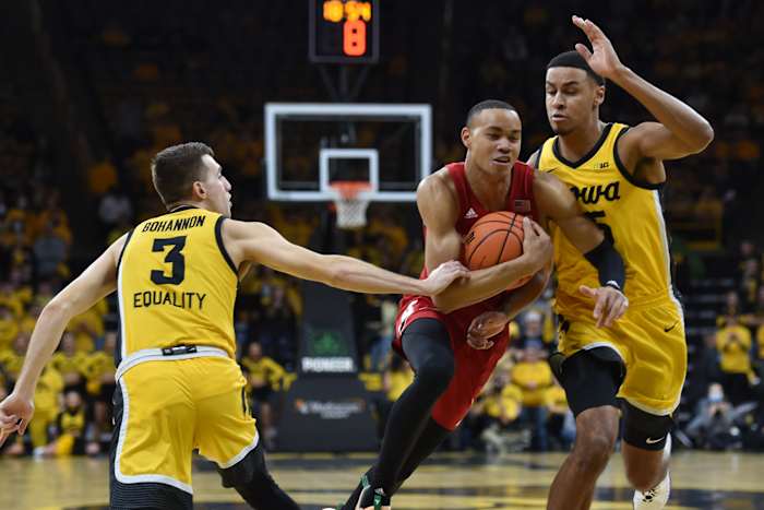 Bryce McGowens MBB vs Iowa 2022.02.13
